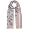 Echarpe Liu Jo &Eacute;tole avec motif de fleurs Rose