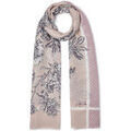 Echarpe Liu Jo &Eacute;tole avec motif de fleurs Rose