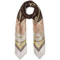 Echarpe Liu Jo Foulard &agrave; rubans Beige