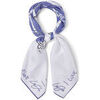 Echarpe Liu Jo Foulard avec imprim&eacute; coeur Bleu