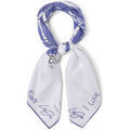 Echarpe Liu Jo Foulard avec imprim&eacute; coeur Bleu