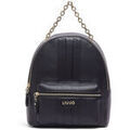 Sac a dos Liu Jo Sac &agrave; dos avec d&eacute;tail cha&icirc;ne Noir