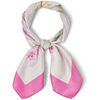 Echarpe Liu Jo Petit foulard &agrave; fleurs Rose