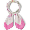 Echarpe Liu Jo Petit foulard &agrave; fleurs Rose