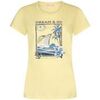 T-shirt Liu Jo T-shirt avec imprim&eacute; et applications Jaune