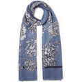 Echarpe Liu Jo &Eacute;tole avec motif de fleurs Bleu