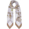 Echarpe Liu Jo Grand foulard avec imprim&eacute; Beige