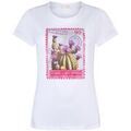 T-shirt Liu Jo T-shirt avec imprim&eacute; et applications Blanc