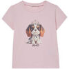 T-shirt enfant Liu Jo T-shirt avec imprim&eacute; Rose