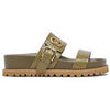 Mules Liu Jo Sandales avec imprim&eacute; croco Vert