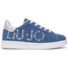 Baskets basses enfant Liu Jo Sneakers en denim avec clous
