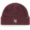Bonnet '47 Brand 47 BEANIE MLB NEW YORK YANKEES RANDLE DARK MAROON