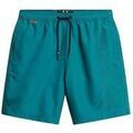 Short Superdry Short de bain Premium brod&eacute; vert Vert