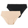 Culottes & slips DIM BODY TOUCH EASY Brief Midi Multicolore
