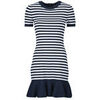 Robe courte MICHAEL Michael Kors STRIPE FLARE MINI DRS