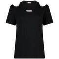 T-shirt Liu Jo Pull avec d&eacute;coupe Noir Grenoble