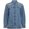 Veste Liu Jo Chemise en toile denim avec broderie