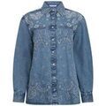 Veste Liu Jo Chemise en toile denim avec broderie Grenoble