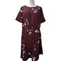Robe courte Vero Moda Robe Taille 38 / M Rouge