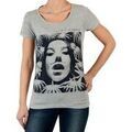 Tee-shirts sur Grenoble : T-shirt Only Circus Les Miss Von Light Grey