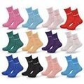 Chaussettes sur Grenoble : Chaussettes Ozabi Chaussettes Femme Lurex Message Humoristique 12 Paires SURPRISE
