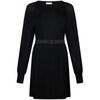 Robe courte Liu Jo Robe en maille avec d&eacute;coupe Noir