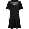 Robes sur Grenoble : Robe courte Liu Jo Robe en molleton avec d&eacute;tails en mesh Noir