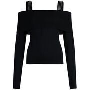 Pull Liu Jo Pull &agrave; manches passe-pouce Noir