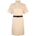 Robe courte Liu Jo Robe courte ceintur&eacute;e Beige Grenoble