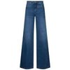Jeans flare / larges Liu Jo Jean &eacute;vas&eacute; &agrave; taille haute Bleu