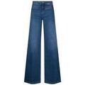 Jeans flare / larges Liu Jo Jean &eacute;vas&eacute; &agrave; taille haute Bleu Grenoble