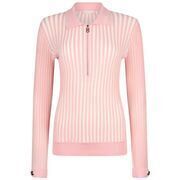 Pull Liu Jo Pull c&ocirc;tel&eacute; &agrave; col tunisien Rose