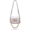 Sac &agrave; main Liu Jo Sac LaPuffy petit mod&egrave;le matelass&eacute; Argent&eacute;