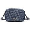 Sac Bandouliere Liu Jo Sac &agrave; bandouli&egrave;re petit mod&egrave;le en denim jacquard Bleu