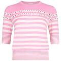 Pull Liu Jo Pull &agrave; rayures Rose