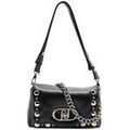 Sac &agrave; main Liu Jo Sac LaPuffy moyen mod&egrave;le &agrave; perles Noir Grenoble