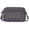 Sac Bandouliere Liu Jo Sac &agrave; bandouli&egrave;re format moyen avec logo Gris