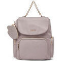 Sacs &agrave; dos sur Grenoble : Sac a dos Liu Jo Sac &agrave; dos en nylon avec porte-monnaie Beige