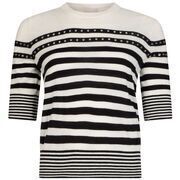 Pull Liu Jo Pull &agrave; rayures Noir