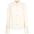 Chemise Liu Jo Chemise avec boutons logotés Blanc Chemise Liu Jo Chemise avec boutons logotés Blanc Grenoble