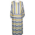 Robe Lost Ink Robe Taille 48 / XXXL Blanc Grenoble