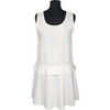 Robe courte Luzabelle Paris Robe Taille 38 / M Blanc