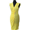 Robe ORNA FARHO Robe Taille 36 / S Jaune Grenoble