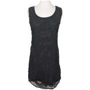 Robe courte Mango Robe Taille 34 / XS Noir