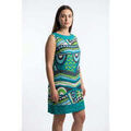 Robe courte Promod Robe courte Taille 40 / L Bleu