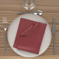 Serviettes de table Soleil D'Ocre Alix Rouge 40x40 cm. . Maison & D&eacute;co> Serviettes de table. Grenoble