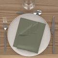 Cuisine & Art de la table sur Grenoble : Serviettes de table Soleil D'Ocre Alix Kaki 40x40 cm. . Maison & D&eacute;co> Serviettes de table.