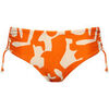 Maillots de bain Lisca Bas maillot slip de bain c&ocirc;t&eacute;s r&eacute;glables ASWAN Orange