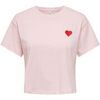 T-shirt Only Femme T-shirt Paquet de 1 ONLBRIANNA LIFE O-NECK TOP BOX