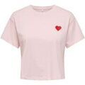 Tee-shirts sur Grenoble : T-shirt Only Femme T-shirt Paquet de 1 ONLBRIANNA LIFE O-NECK TOP BOX